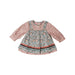 A Pink Long Sleeve Dresses from Kenzo in size 6-12M for girl. (Front View)