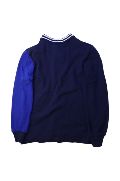 A Blue Long Sleeve Polos from Polo Ralph Lauren in size 5T for boy. (Back View)