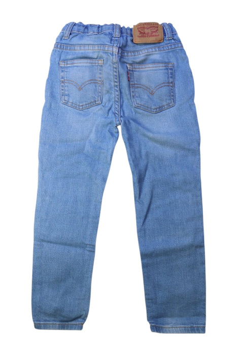 A Blue Jeans from Levi's in size 6T for boy. (Back View)