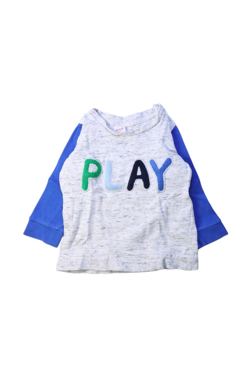 A Multicolour Long Sleeve T Shirts from Seed in size 12-18M for boy. (Front View)