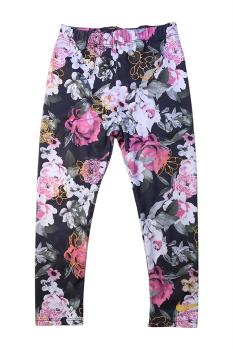 A Multicolour Leggings from Nike in size 4T for girl. (Front View)