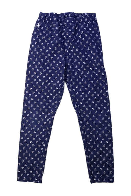 A Navy Leggings from Polo Ralph Lauren in size 4T for girl. (Front View)