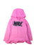 A Pink Hooded Sweatshirts from Nike in size 4T for girl. (Front View)