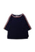 A Navy Crewneck Sweatshirts from Crewcuts in size 2T for girl. (Front View)