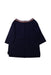 A Navy Crewneck Sweatshirts from Crewcuts in size 2T for girl. (Back View)