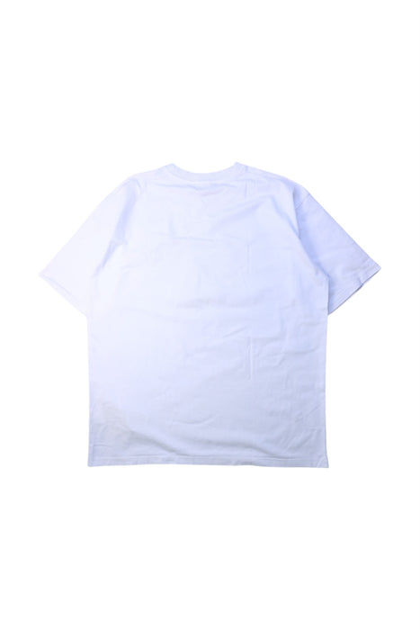 A White Short Sleeve T Shirts from Moschino in size 12Y for boy. (Back View)