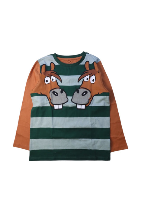 A Multicolour Long Sleeve T Shirts from Stella McCartney in size 6T for boy. (Front View)