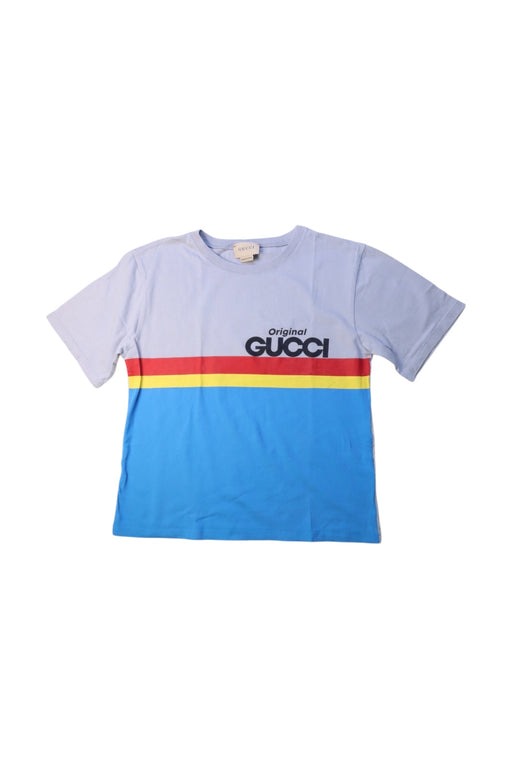 A Multicolour Short Sleeve T Shirts from Gucci in size 6T for boy. (Front View)