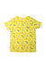 A Yellow Short Sleeve T Shirts from Polo Ralph Lauren in size 5T for boy. (Front View)