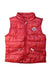A Red Outerwear Vests from Moncler in size 8Y for neutral. (Front View)
