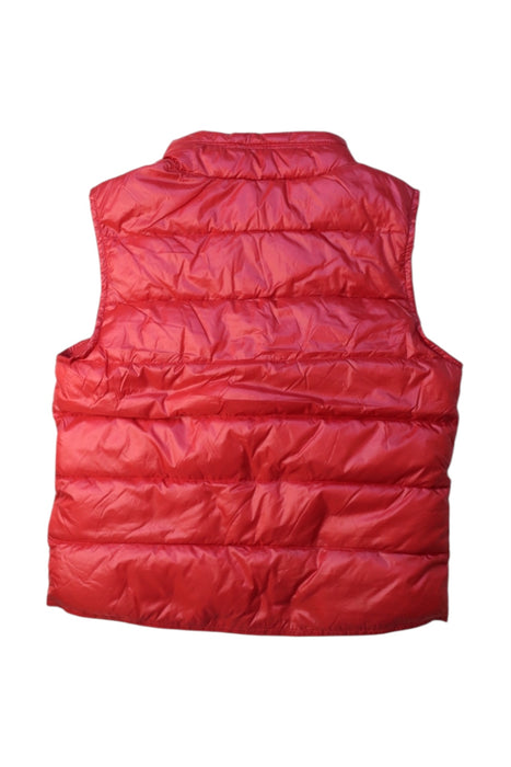 A Red Outerwear Vests from Moncler in size 8Y for neutral. (Back View)