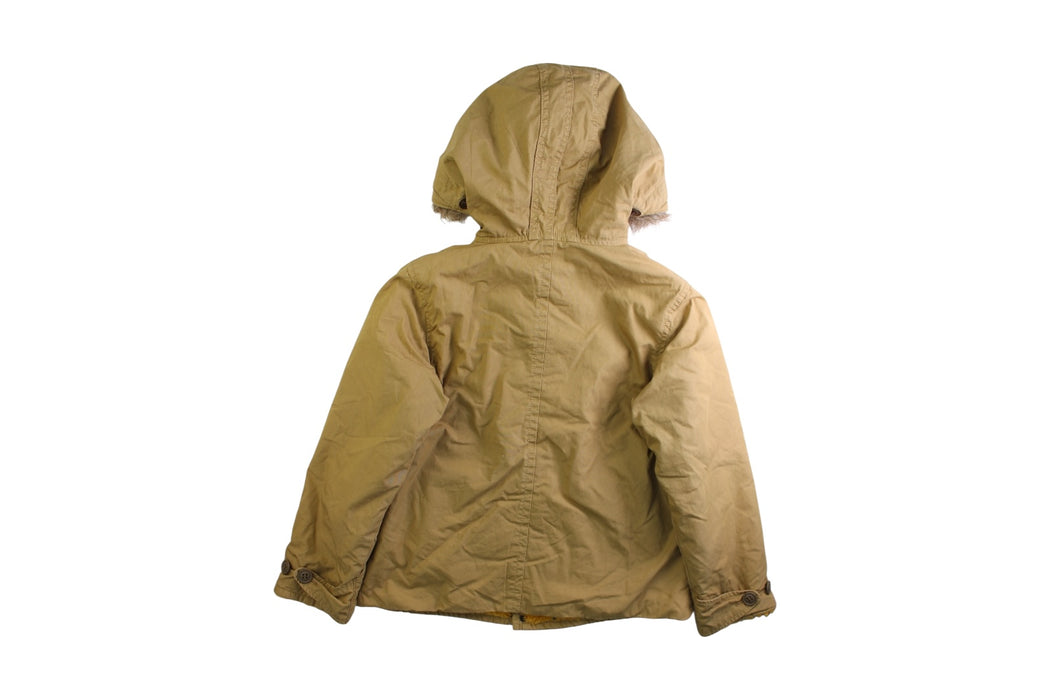 A Beige Coats from Denim Dungaree in size 7Y for boy. (Back View)