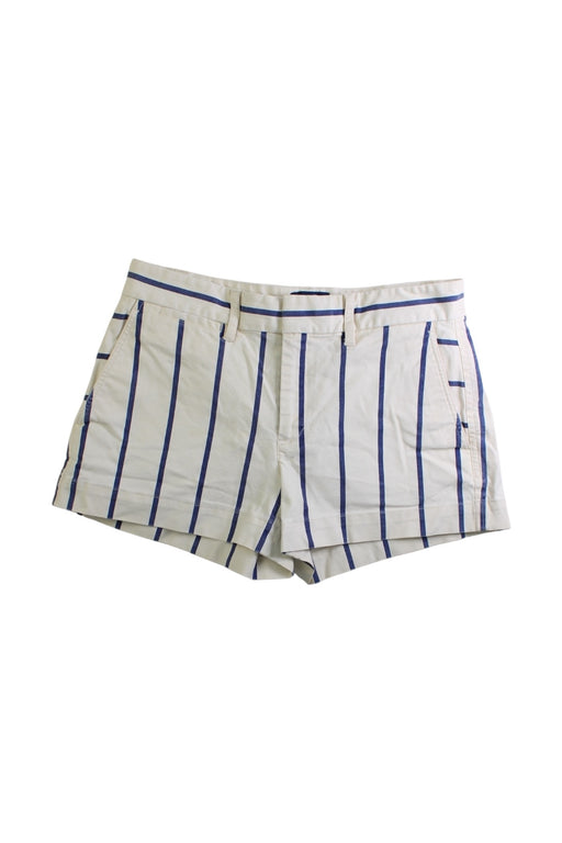 A White Shorts from Ralph Lauren in size 13Y for girl. (Front View)