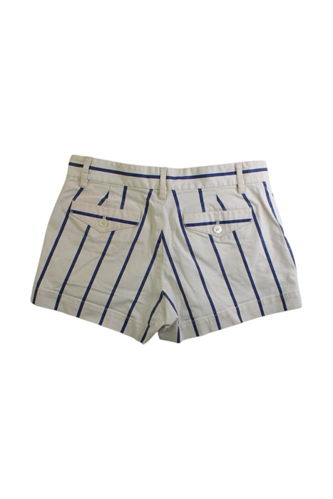 A White Shorts from Ralph Lauren in size 13Y for girl. (Back View)