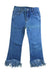 A Blue Jeans from little Mo & Co. in size 7Y for girl. (Front View)