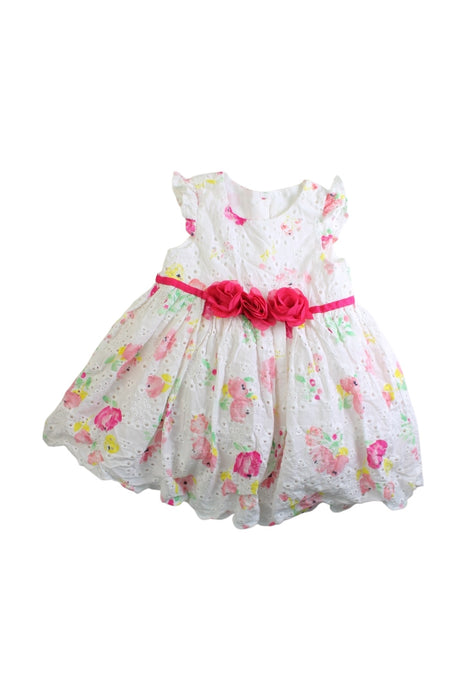 A Multicolour Sleeveless Dresses from Mothercare in size 12-18M for girl. (Front View)
