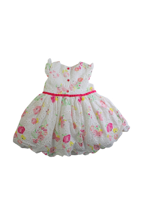A Multicolour Sleeveless Dresses from Mothercare in size 12-18M for girl. (Back View)