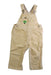 A Beige Long Overalls from Chickeeduck in size 12-18M for boy. (Front View)