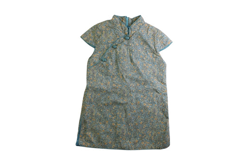 A Blue Short Sleeve Dresses from Chouchou Chic in size 18-24M for girl. (Front View)
