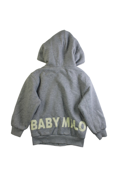 A Grey Hooded Sweatshirts from Bape by A Bathing Ape in size 5T for boy. (Back View)