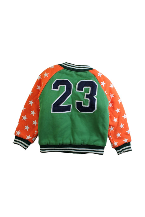 A Multicolour Lightweight Jackets from Paul Frank in size 5T for girl. (Back View)