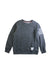 A Grey Crewneck Sweatshirts from Thomas Brown in size 11Y for boy. (Front View)