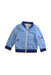 A Blue Lightweight Jackets from Momonittu in size 2T for boy. (Front View)