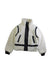 A White Puffer/Quilted Jackets from Design History in size 7Y for girl. (Front View)