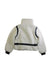 A White Puffer/Quilted Jackets from Design History in size 7Y for girl. (Back View)