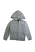 A Grey Zippered Sweatshirts from Polo Ralph Lauren in size 6T for neutral. (Front View)