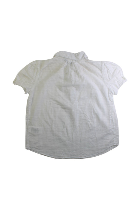 A White Short Sleeve Shirts from Ralph Lauren in size 10Y for girl. (Back View)