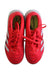 A Red Cleats/Soccer Shoes from Adidas in size 6T for neutral. (Back View)