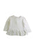 A White Short Sleeve Tops from Ralph Lauren in size 12-18M for girl. (Front View)