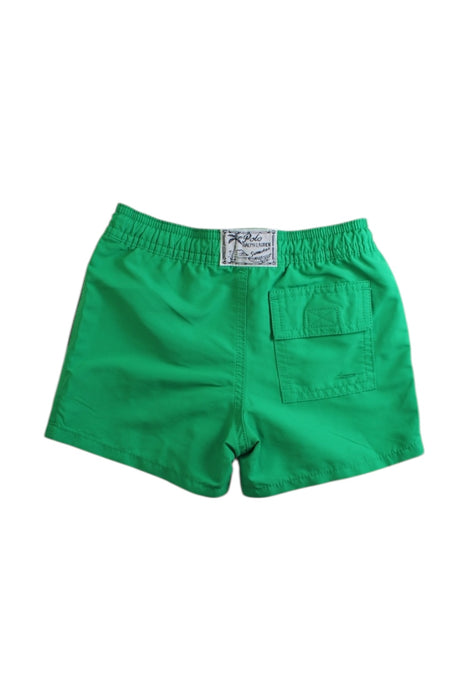 A Green Shorts from Polo Ralph Lauren in size 2T for boy. (Back View)