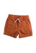 A Orange Shorts from Seed in size 3T for boy. (Front View)