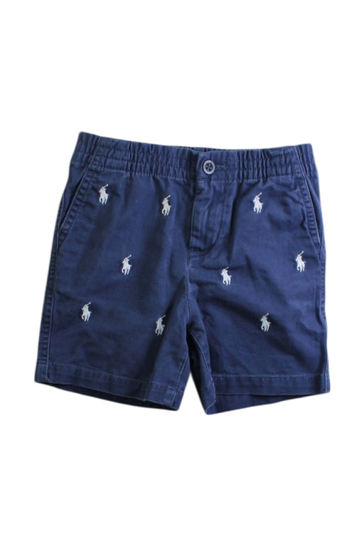 A Navy Shorts from Ralph Lauren in size 12-18M for boy. (Front View)