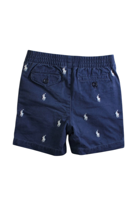 A Navy Shorts from Ralph Lauren in size 12-18M for boy. (Back View)