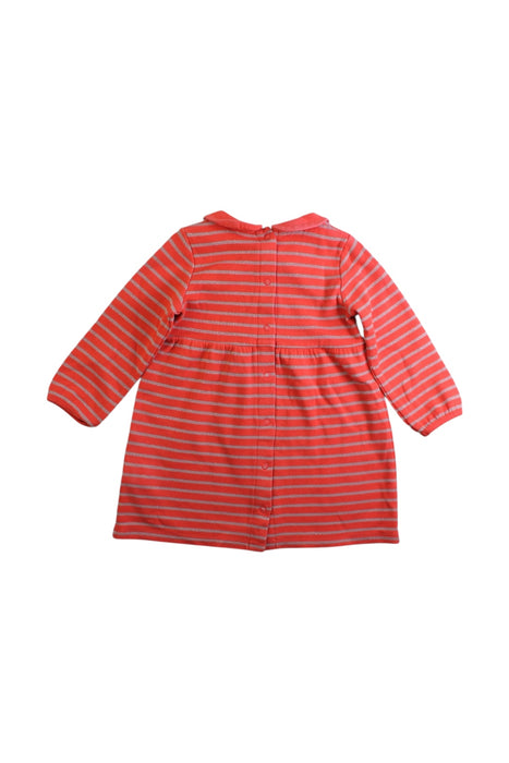 A Red Long Sleeve Dresses from Boden in size 18-24M for girl. (Back View)