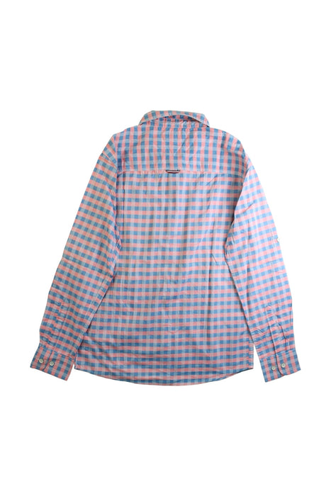 A Blue Long Sleeve Shirts from Tommy Hilfiger in size 13Y for boy. (Back View)