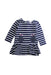A Navy Long Sleeve Dresses from Seed in size 6-12M for girl. (Front View)
