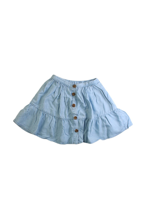 A Blue Short Skirts from Seed in size 3T for girl. (Front View)
