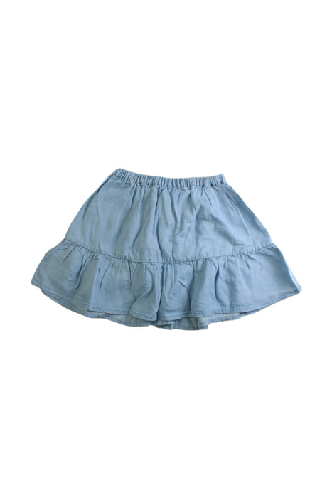A Blue Short Skirts from Seed in size 3T for girl. (Back View)