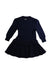 A Navy Sweater Dresses from Ferrari in size 6-12M for girl. (Back View)