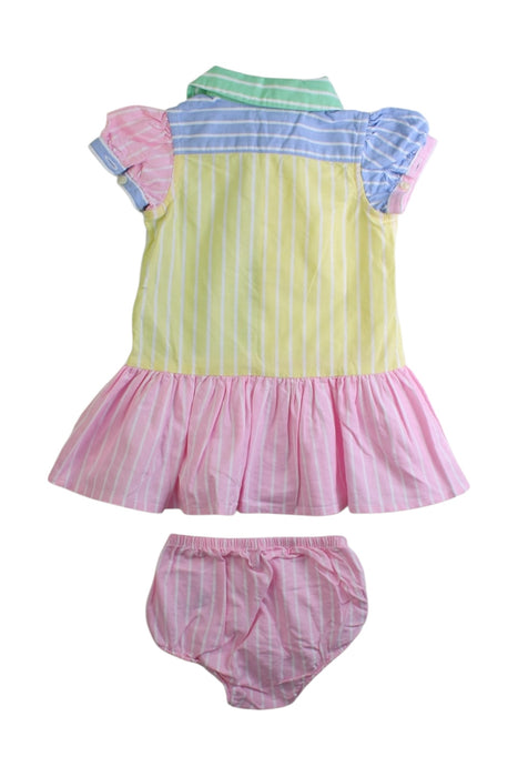 A Multicolour Dress Sets from Ralph Lauren in size 6-12M for girl. (Back View)