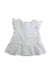 A White Sleeveless Tops from Ralph Lauren in size 6-12M for girl. (Front View)