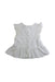 A White Sleeveless Tops from Ralph Lauren in size 6-12M for girl. (Back View)