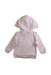 A Pink Zippered Sweatshirts from Ralph Lauren in size 6-12M for girl. (Back View)