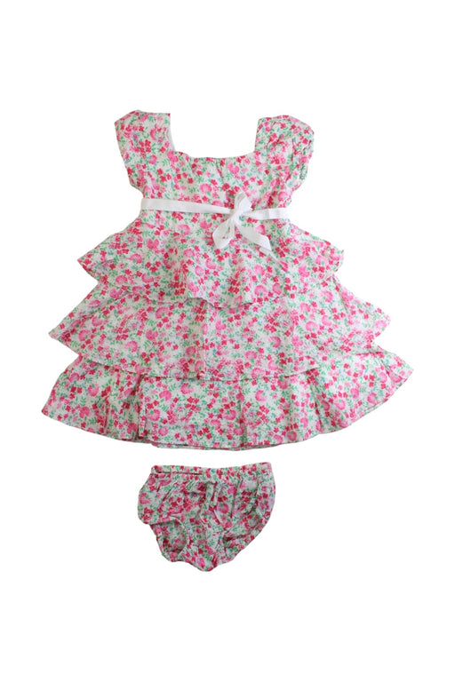 A Multicolour Dress Sets from Ralph Lauren in size 12-18M for girl. (Front View)