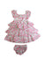 A Multicolour Dress Sets from Ralph Lauren in size 12-18M for girl. (Front View)