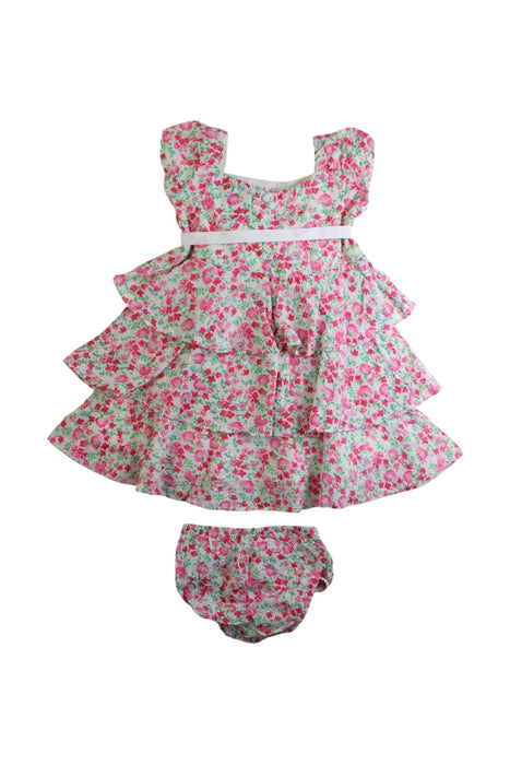 A Multicolour Dress Sets from Ralph Lauren in size 12-18M for girl. (Back View)
